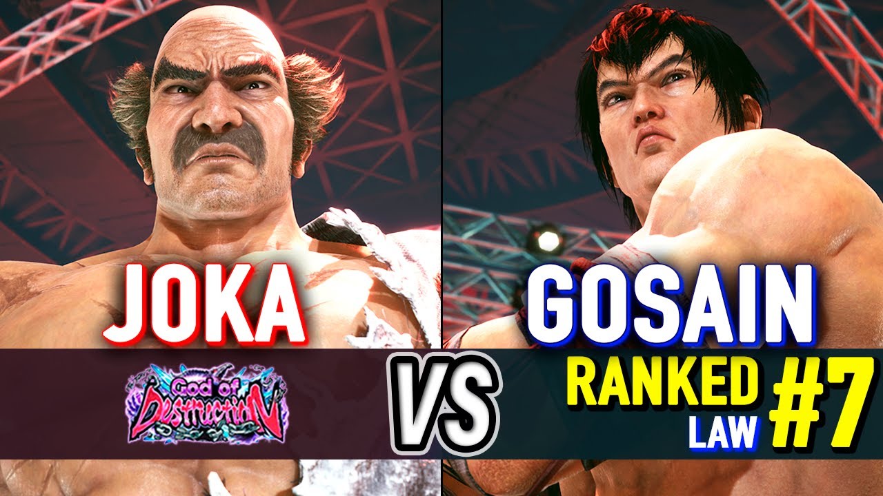 T8 🔥 JOKA (Heihachi) vs GOSAIN (#7 Ranked Law) 🔥 Tekken 8 Day One Heihachi Mishima