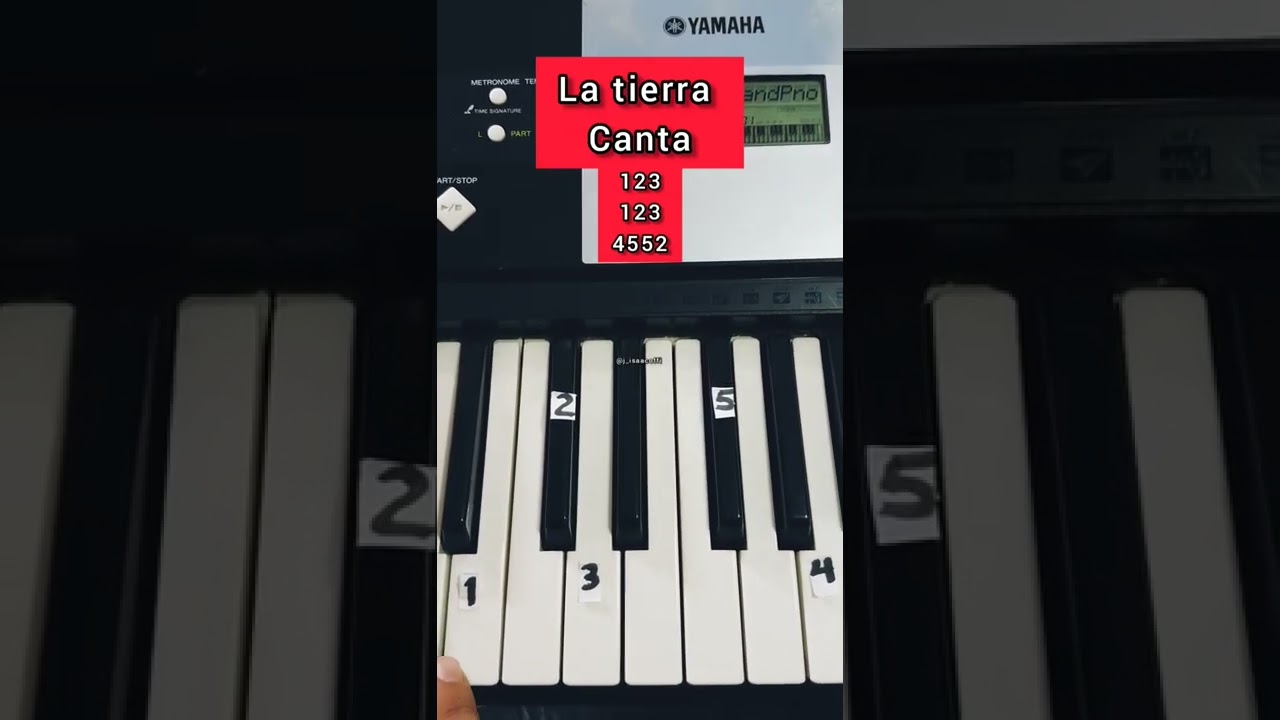 La tierra canta/grupo Barak/piano/cover/tutorial/video tutorial/m&uacute;sica cristiana