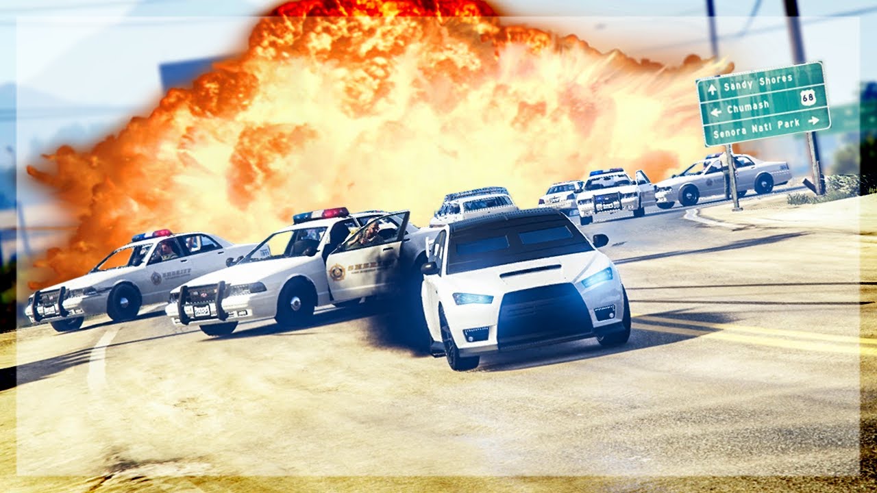 GTA 5 Online - MAN HUNT #3
