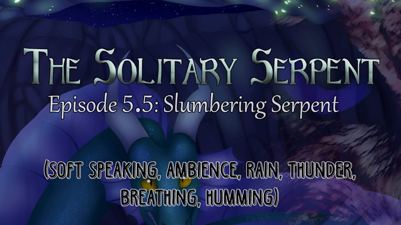 [ASMR RP] Sleep With a Sea Serpent {The Solitary Serpent, 5.5}