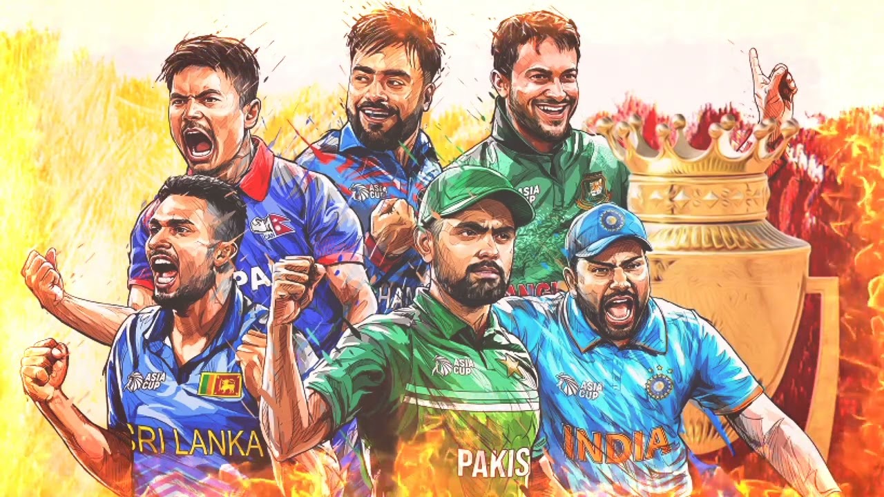 Asia Cup 2023 full Scorecard Music(HD).