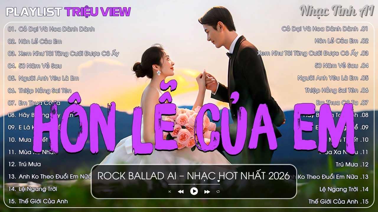 Hôn Lễ Của Em,  50 Năm Về Sau | Tổng Hợp 15 Ca Khúc Ballad Gây Nghiện Nhất