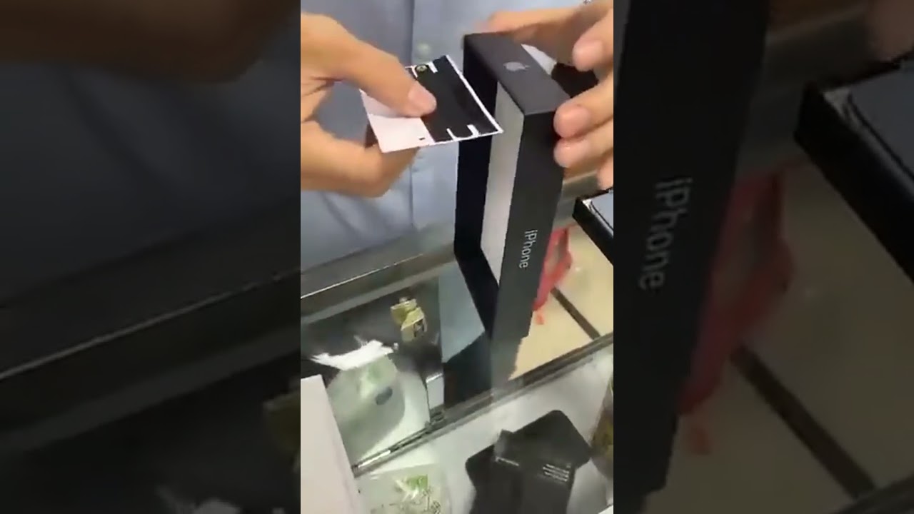 Mobile Phone Package Box Open Sealing Sticker Paper For iPhone13 13mini 13pro max Airpods Box pack