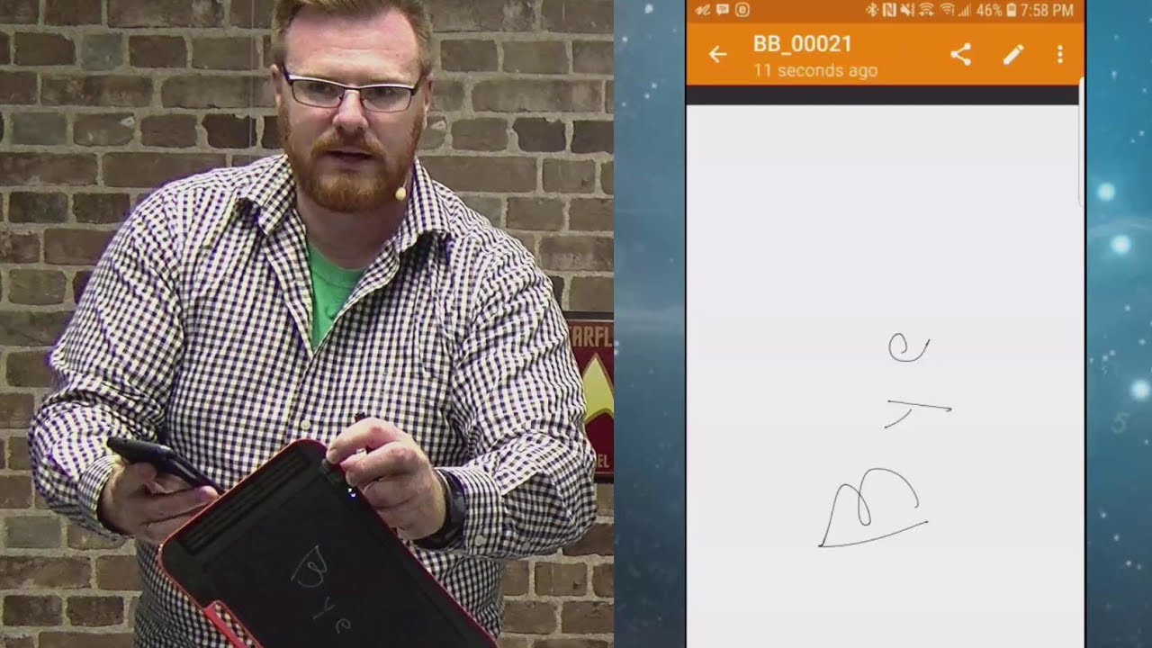 E-Paper That Saves to PDF and Sends via Bluetooth - Boogie Board Sync