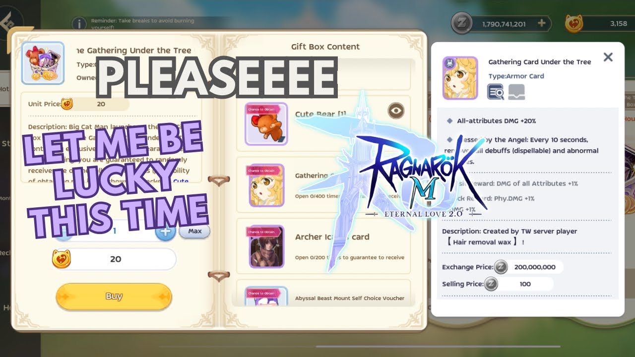 Ragnarok M Eternal Love | Unboxing The Gathering Under The Tree Gift Box