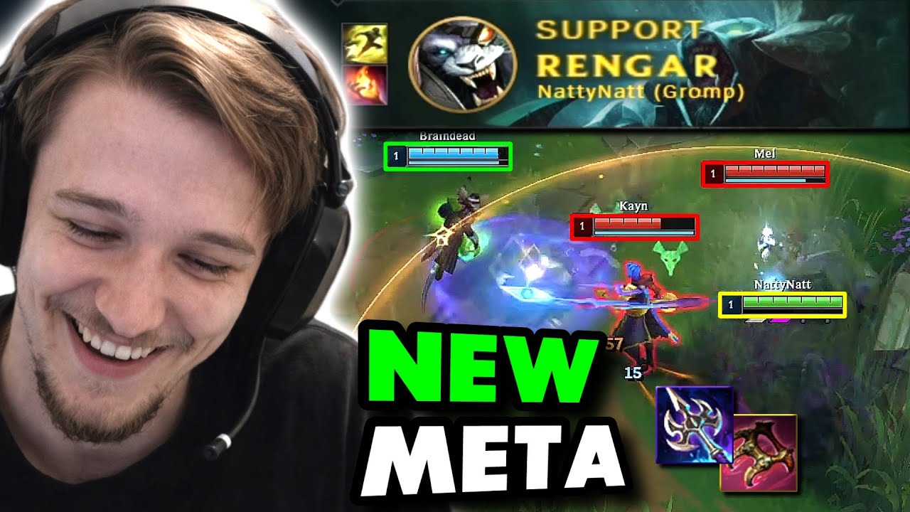 They never expect RENGAR SUPPORT (It's unironically strong)