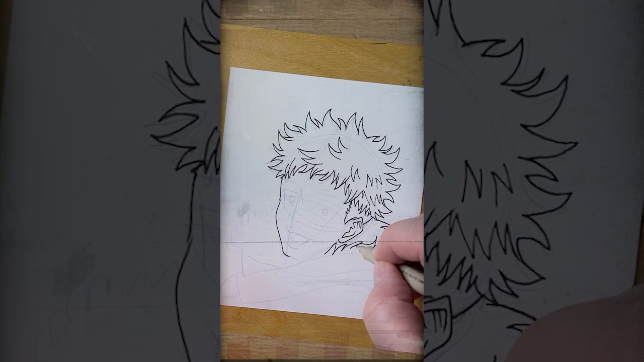 How to Draw Anime Yuji Itadori Jujutsu Kaisen Laugh 2 