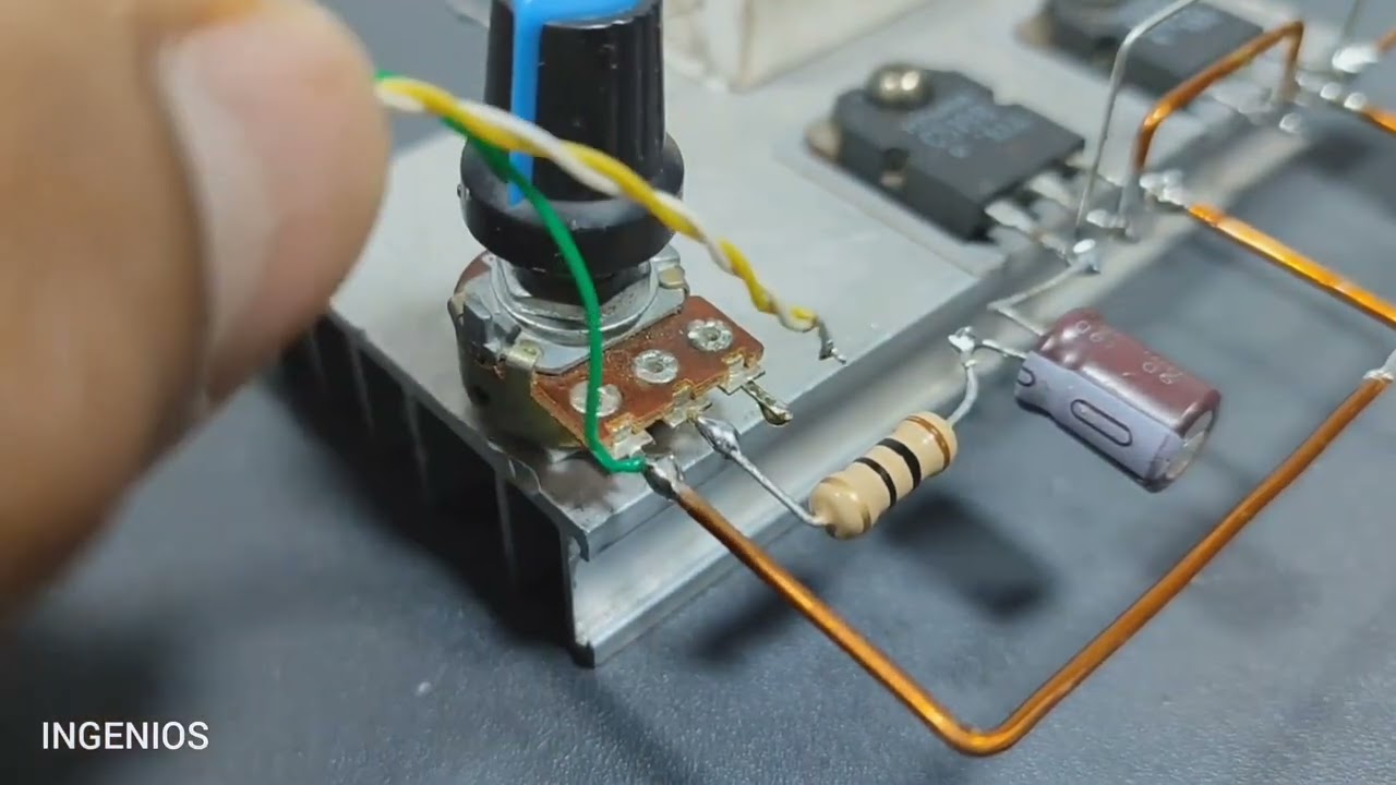 Como Hacer Amplificador Casero Con los transistores C5198 y A1941