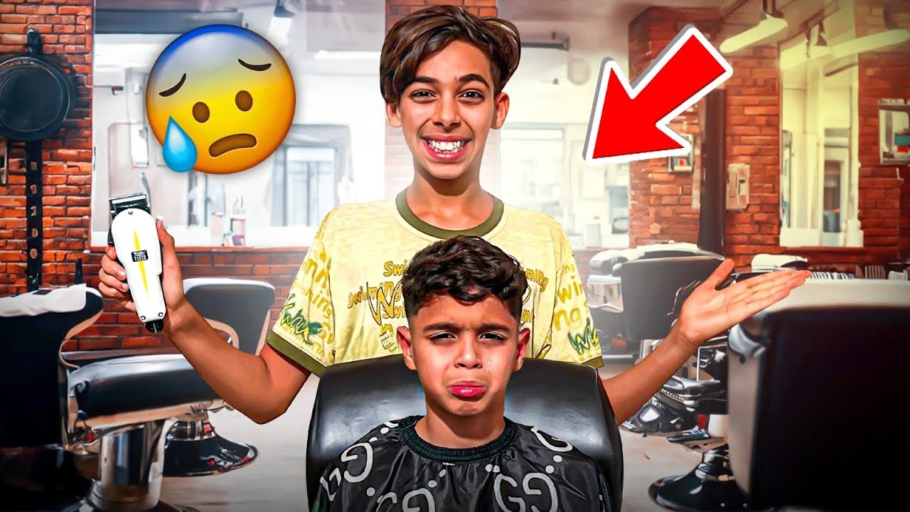 و أخيرا سوينا أفخم صالون حلاقة فالمنزل 💈✂️ شوفوا شنوا دار سعدوش ! 💔😭