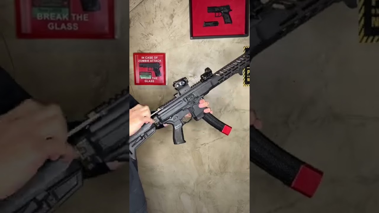 Full ou Semi Auto? Sig MPX 9mm 🔫💥 #shorts