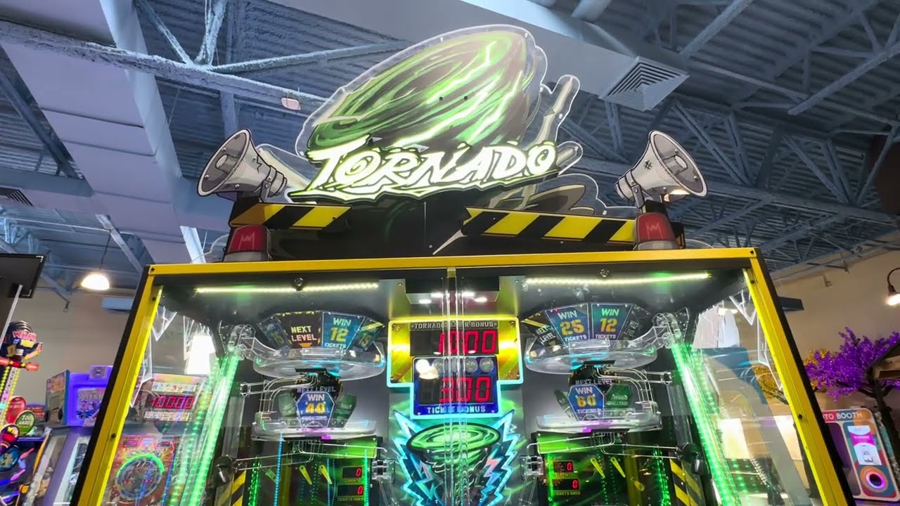 Tornado Arcade Game at Fiesta Fun Center 
