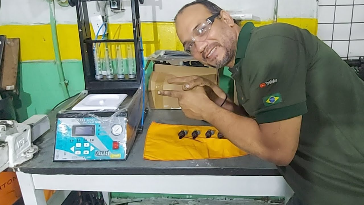 COMO FAZER LIMPEZA DE BICO INJETOR COM A KITEST KA-201