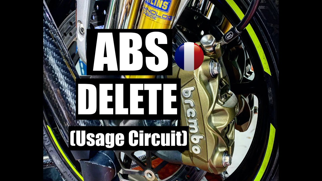 🇫🇷 ABS DELETE (usage circuit) par PCR Performance sur ma Suzuki GSX-R1000R