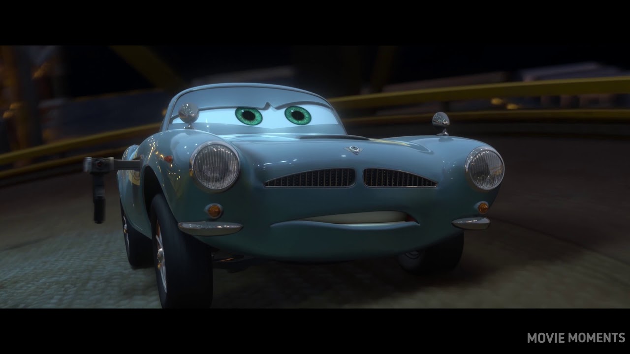 Здесь Финн Макмисл. Тачки 2