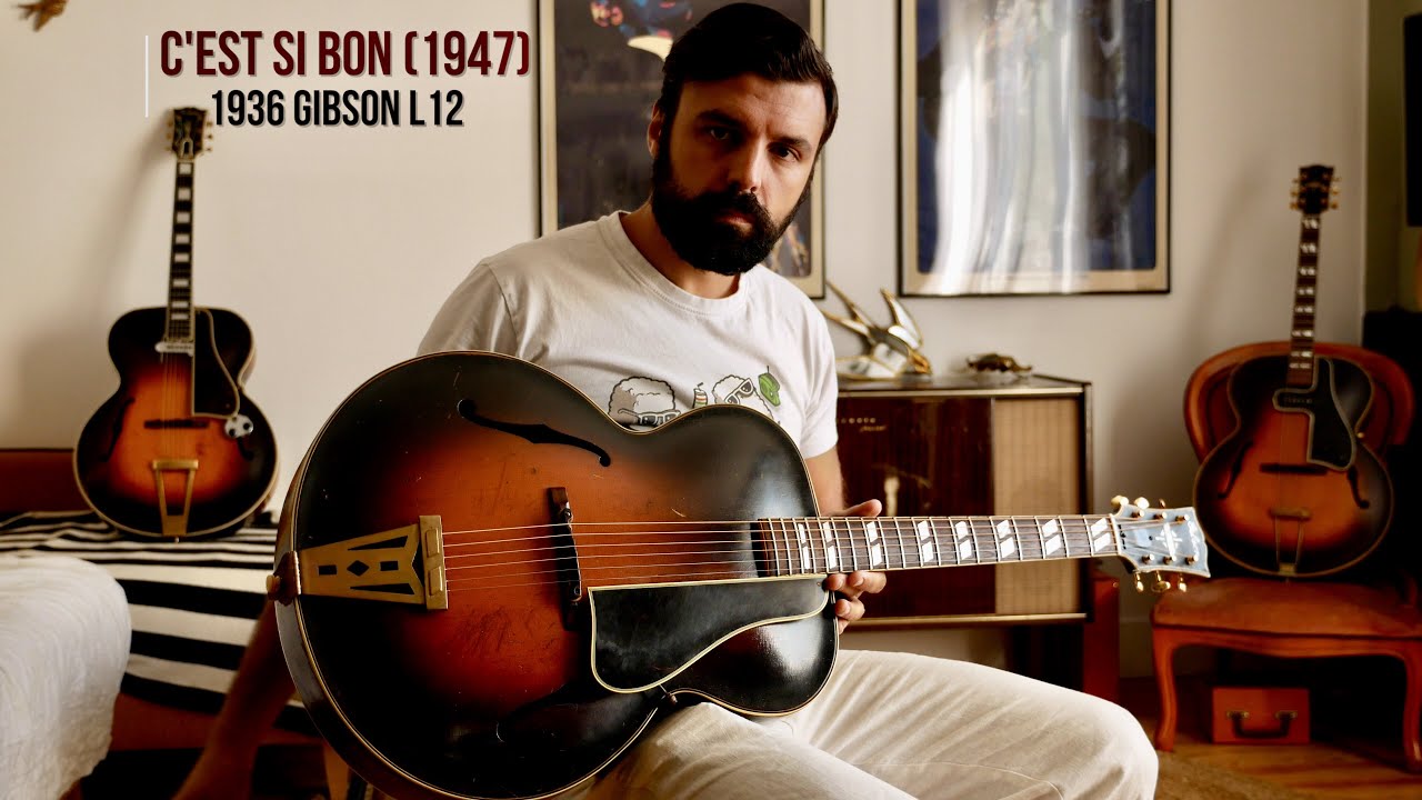 AS158/2 - C'est si bon - New 1936 Gibson L-12 Advanced