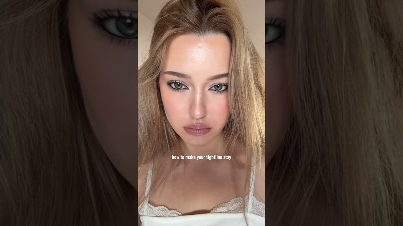 pro tip: don't cry?!? #tightline #eyeliner #makeup #makeuptutorial #tips #fyp #trending #shorts