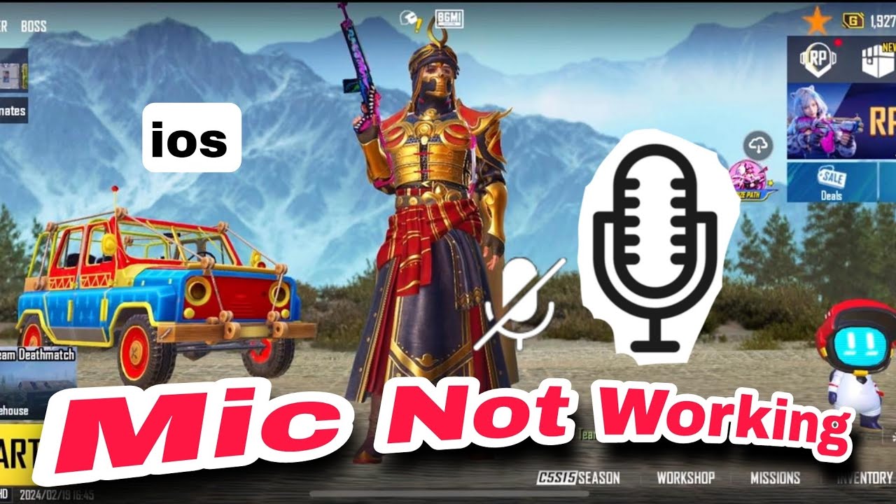 Sound is not going in Bgmi Team Bgmi Mic Problem