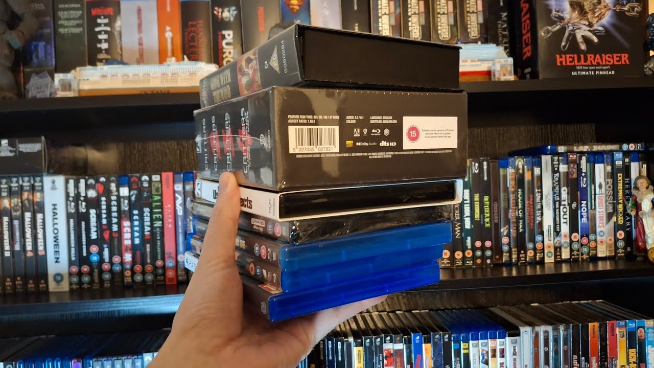 January VHS/Blu-ray and 4K Haul