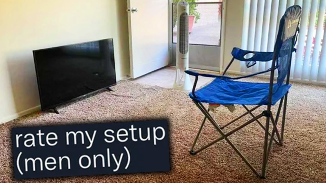 r/Pointlesslygendered | rate my setup (men only)