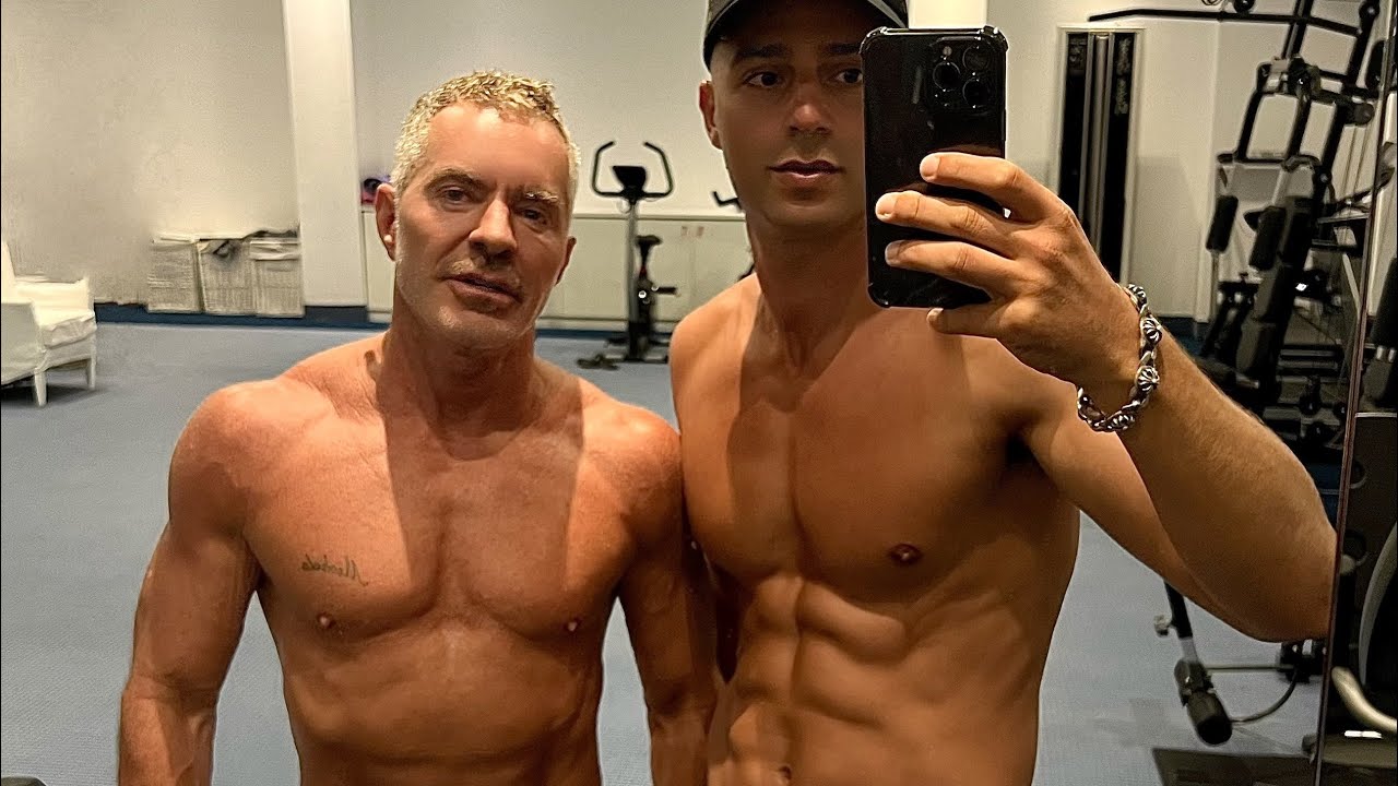 Getting Physical In Mykonos With Dan Caten ( DSQUARED2 ) By Roni Kangun