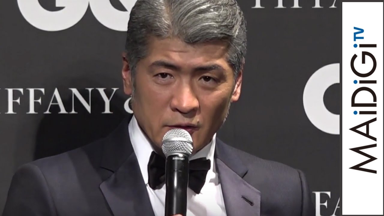 吉川晃司、今年は歌手・俳優で活躍も職業は「吉川晃司」　　「GQ　メン・オブ・ザ・イヤー2016」授賞式