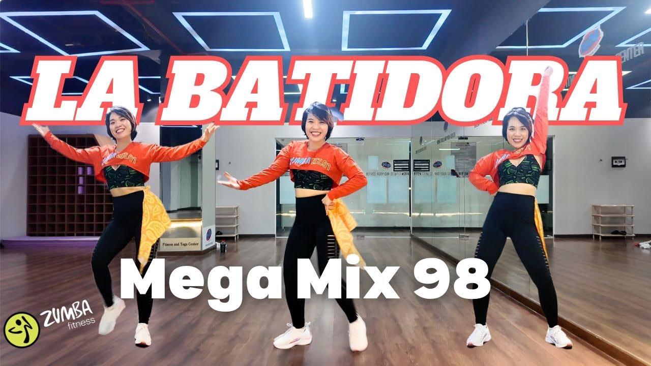#zumba LA BATIDORA Mega Mix 98 #cumbia | Sofia Reyes, El Gran Silencio #zumbachoreo