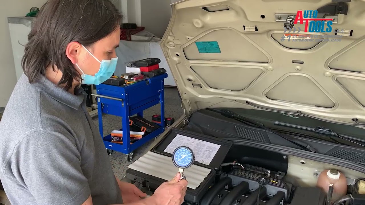 COMO MEDIR COMPRESION EN UN MOTOR - COMPRESOMETRO OTC