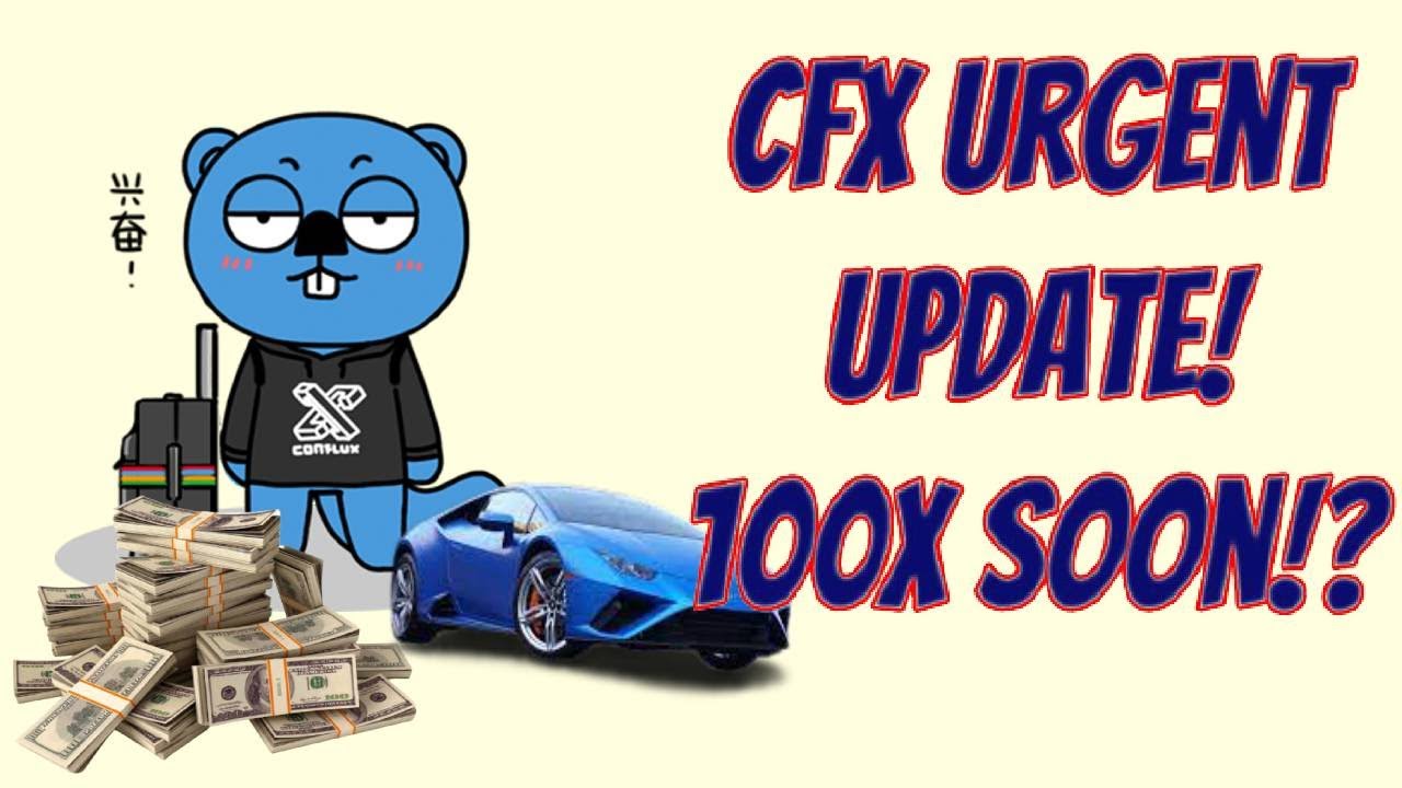 Urgent Update for CFX!  Protect your coins before LAUNCH to MOON!!