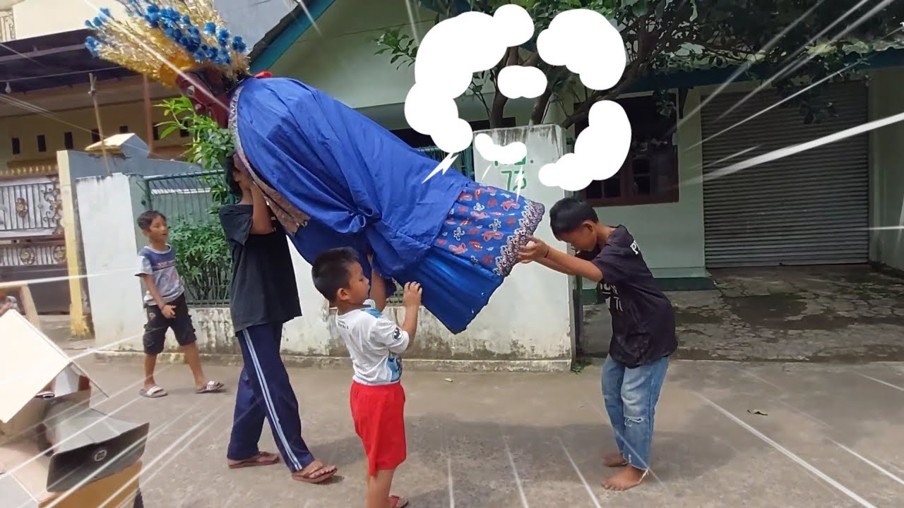 Ondel-ondel Betawi | Drama ondel ondel Anaknya Aji Udin