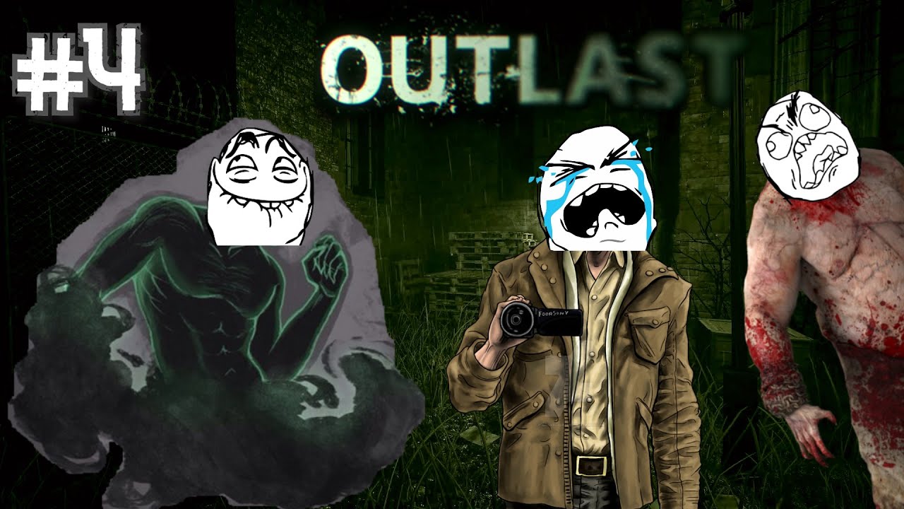 Outlast: Recorriendo el Patio 😭 (Parte 4) | Loquendo