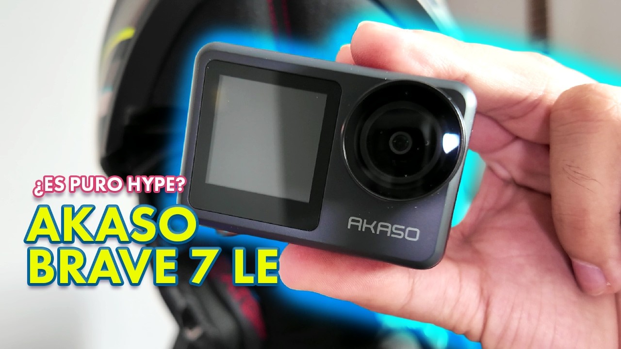¿Qué tan buena es Akaso Brave 7 LE para motovlog? | 2025 UNBOXING