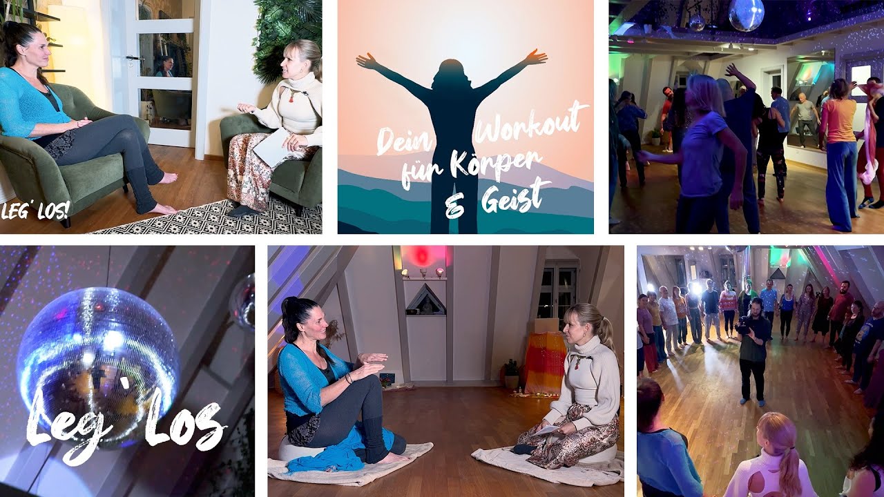 Freies Tanzen mit Tanztherapeutin Andrea Schnupp - Leg' Los dein Workout f&uuml;r K&ouml;rper und Geist