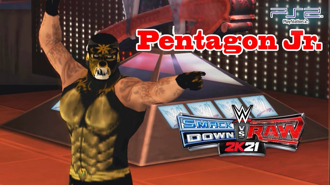 Pentagon Jr. Caw Formula ( Gold Attire ) WWE2k20 Svr2011 PS2