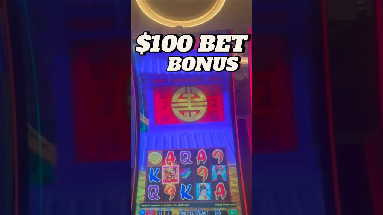 $100 BET BONUS 😳 WHAT DID THIS PAY? | Triple Fortune Dragon Rising 