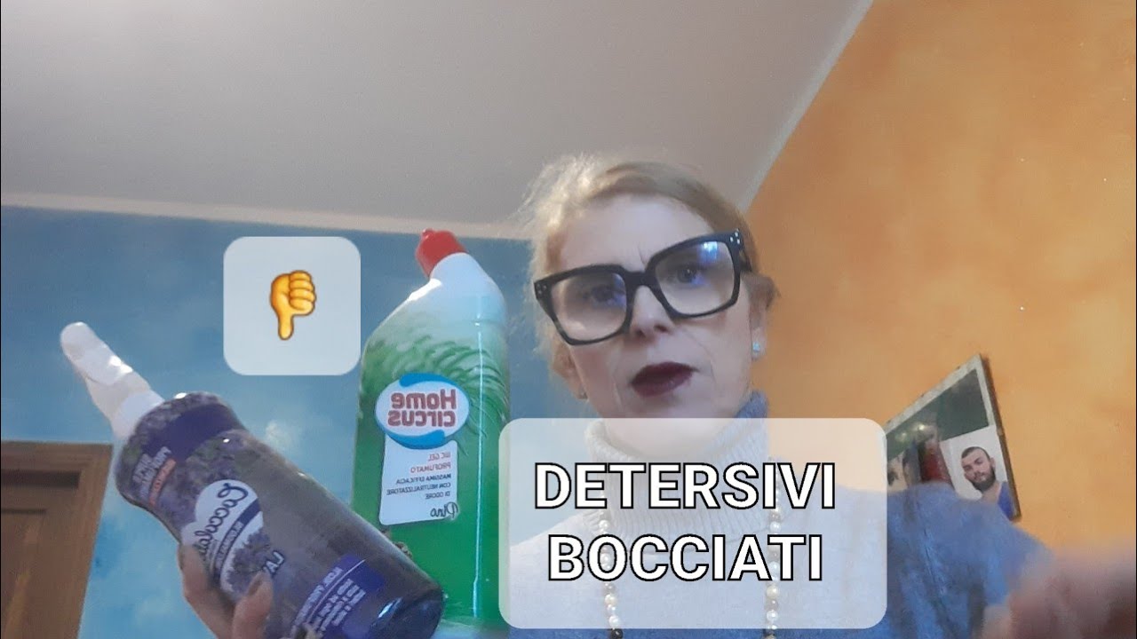 🛑5 DETERSIVI  CHE NON COMPRERÒ +....ci risiamo !!!👎😱