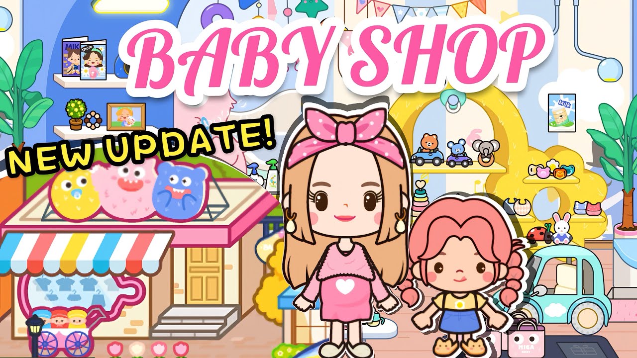 Miga World NEW UPDATE! NEW FREE‼️LOCATION BABY SHOP🍼| HOUSE DESIGN IDEAS |NEWHOUSE UPDATE|