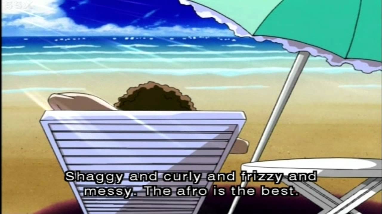 Excel Saga - Nabeshin's Afro Song [Jap Dub / Eng Sub]