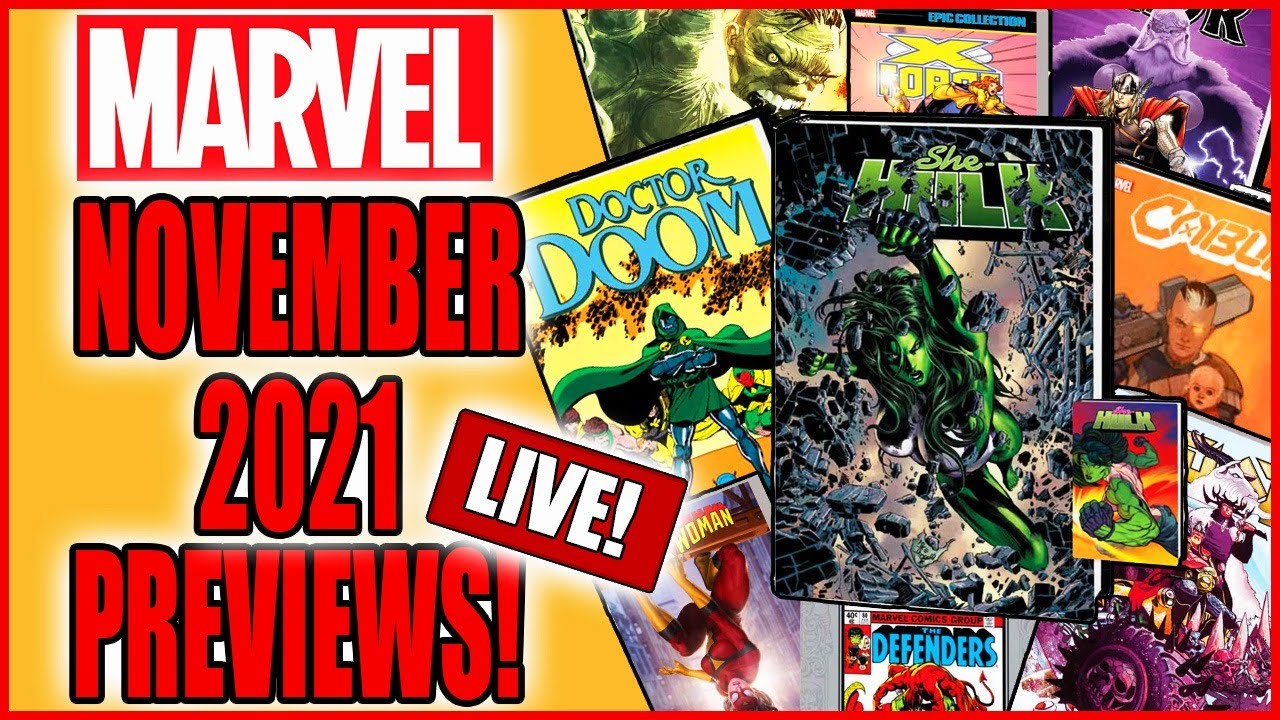 Marvel Previews November 2021 | Collected  Editions!!