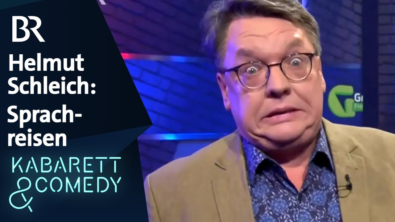 Helmut Schleich: Sprachreisen mit der Deutschen Bahn | Grünwald Freitagscomedy | BR Comedy