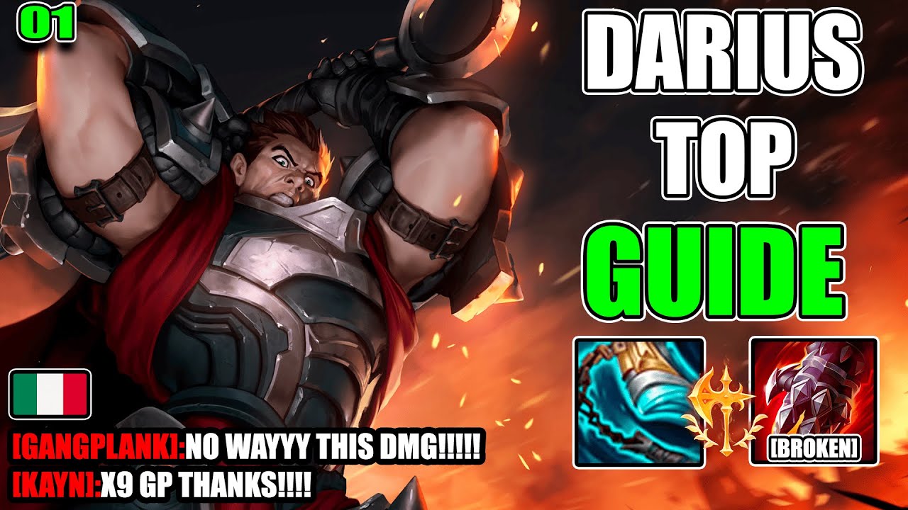 DARIUS TOP SPIEGATO BENE 🔥 | Guida Completa ITA su Micro e Macro, League of Legends #01
