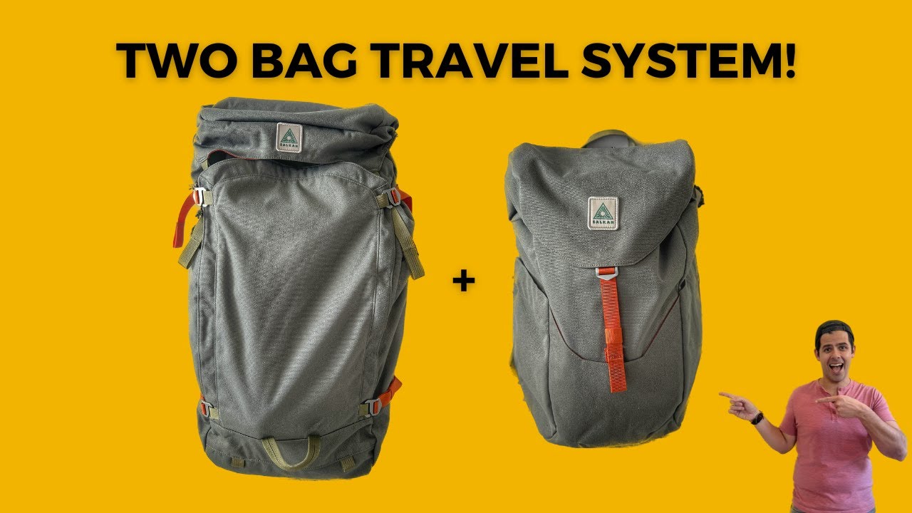 ИДЕАЛЬНАЯ система для путешествий с двумя сумками? Обзор набора Salkan Backpacker Travel Set (дор...