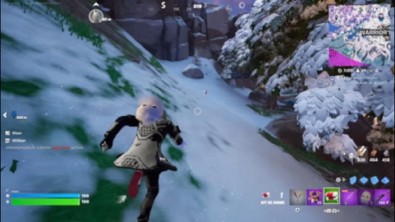Fortnite : Victoire royale en solo 54 avec parapluie victoire