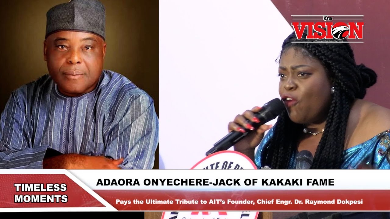 Adaora Onyechere-Jack of Kakaki Fame Pays Tribute to AIT’s Founder, Chief Engr. Dr. Raymond Dokpesi
