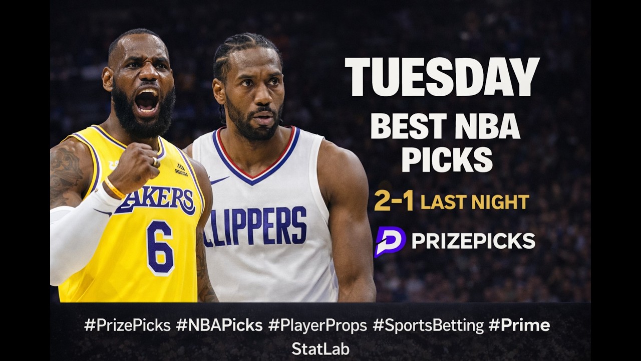 👉 Best PrizePicks Today 🏀 | LeBron Owes Us One 😤