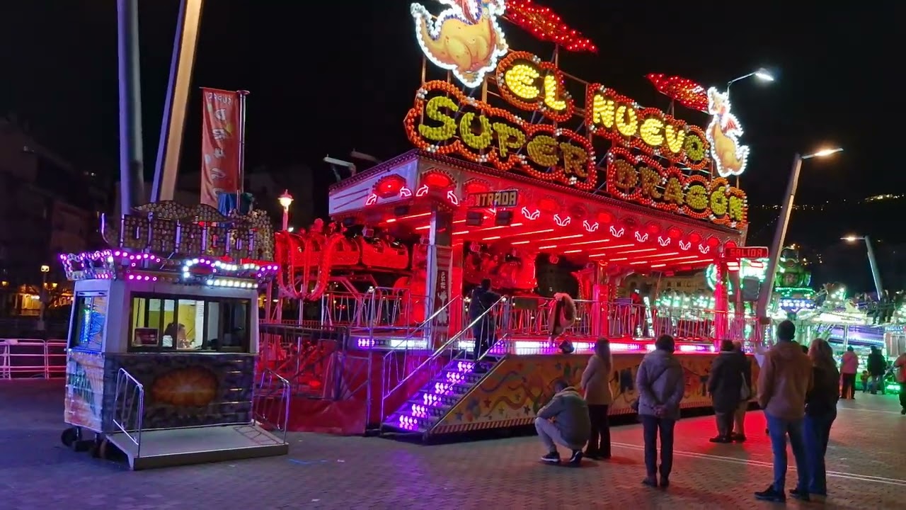 Paseo por el Recinto ferial de Bilbao Jaiak Aratusteak 2026 (Noche)