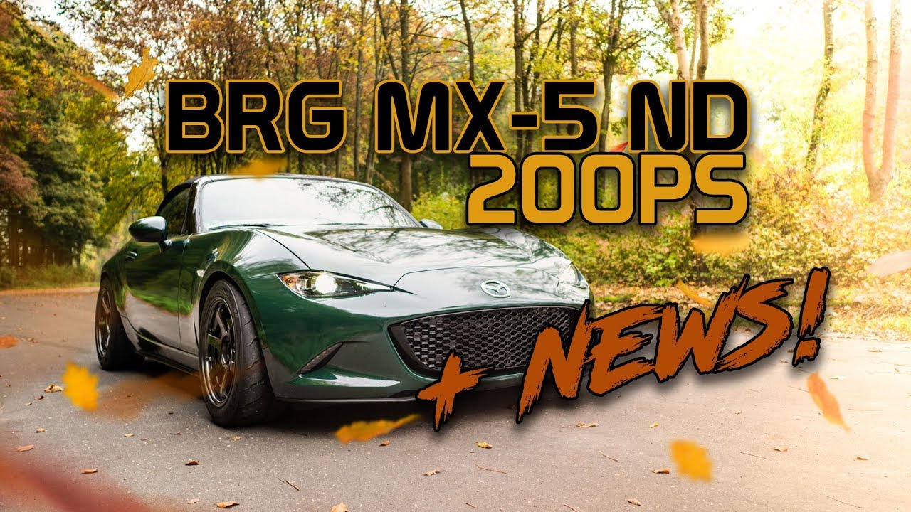 Jan f&auml;hrt: BRG MX5 ND mit 200PS Software +news