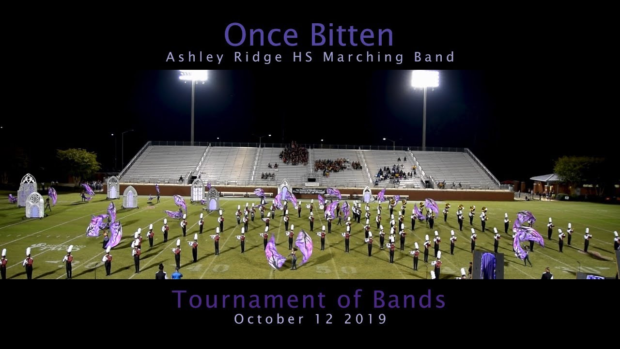 Once Bitten -  Ashley Ridge Marching Band  - 12-Oct-2019 - HD