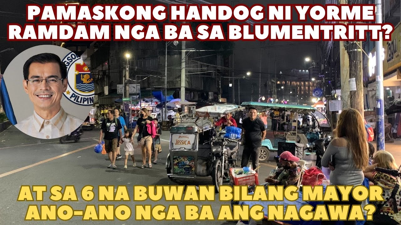 RAMDAM BA ANG PASKO KAY YORME AT SA 6 NA BUWAN BILANG MAYOR, ANO-ANO NA NGA BA ANG MGA NAGAWA?