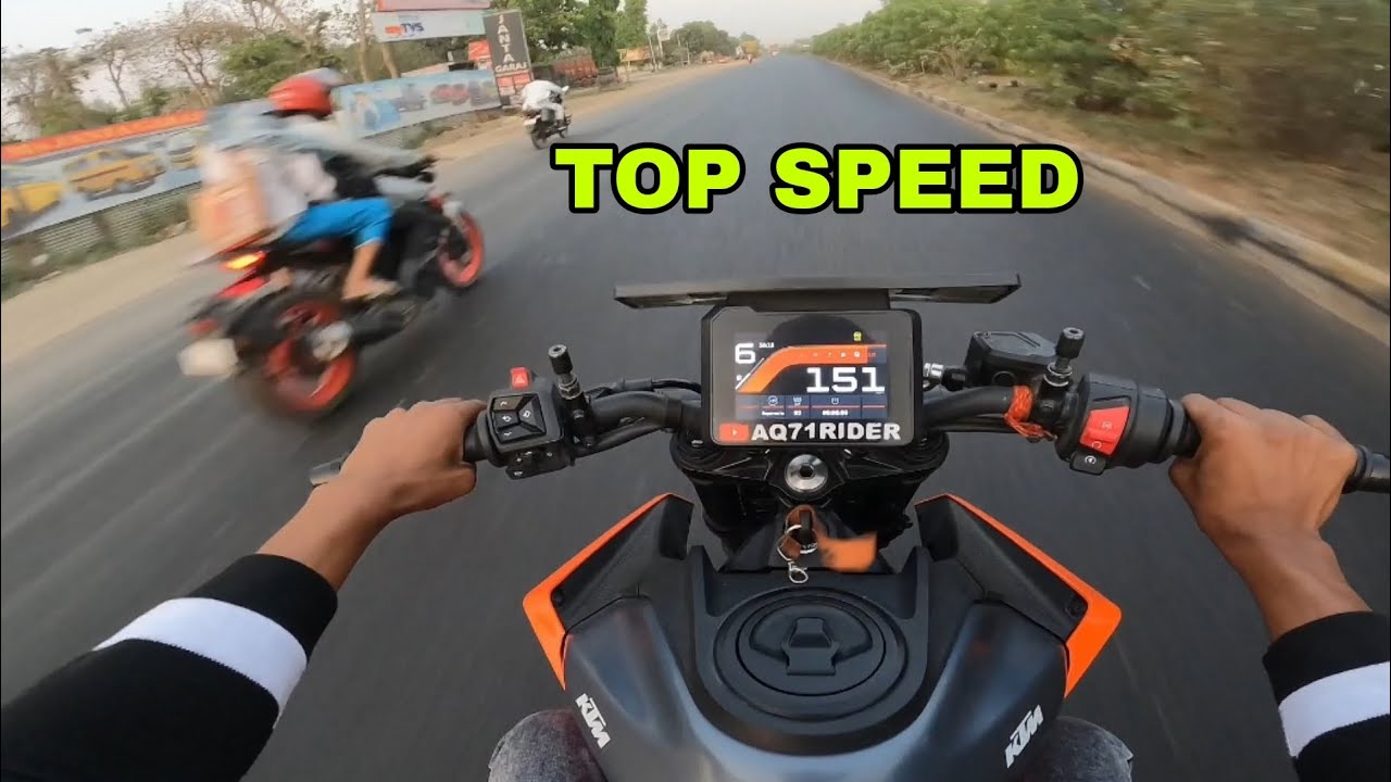 KTM DUKE 250 GEN 3 TOP SPEED 😱