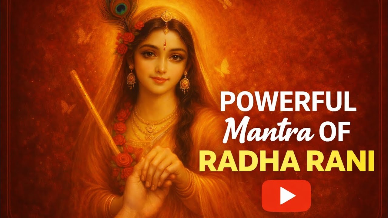 Powerful Mantra of Radha Rani | राधा रानी का चमत्कारी मंत्र | धन, प्रेम और शांति के लिए 🙏